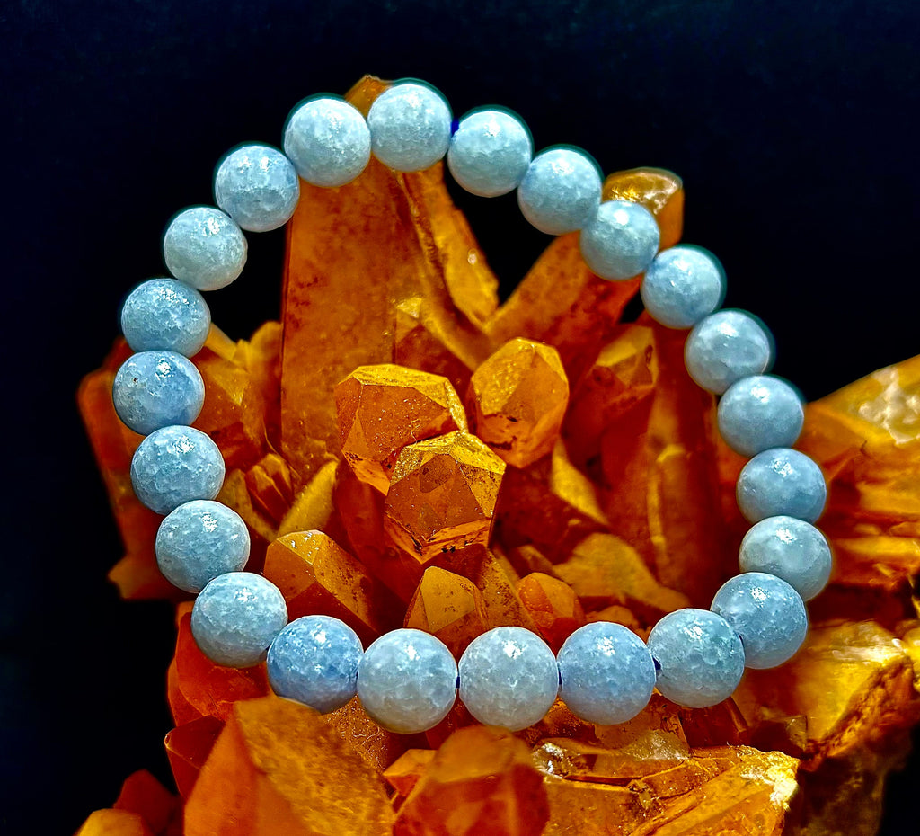 Heavenly Calm Celestite Bracelet (Celestine Bracelet)