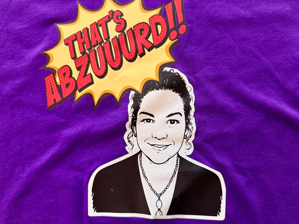 Sending Ravens "THAT'S ABZUURD!" Special Edition Unisex T-Shirt - Purple