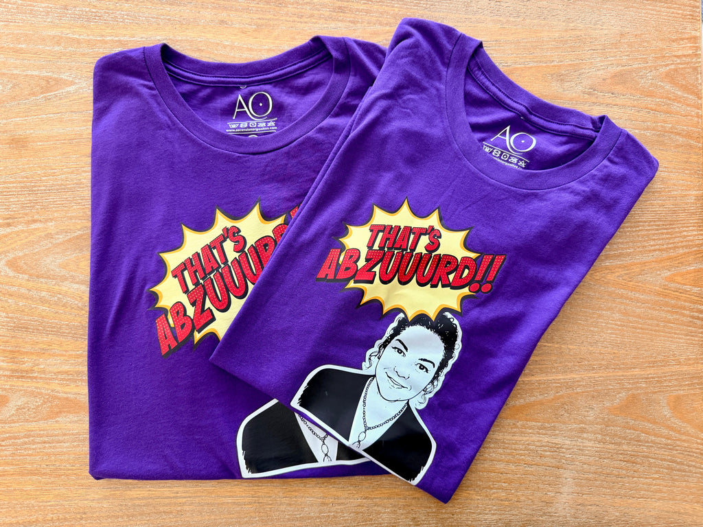 Sending Ravens "THAT'S ABZUURD!" Special Edition Unisex T-Shirt - Purple
