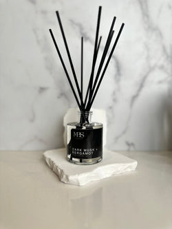 Dark Musk + Bergamot | Reed Diffuser | Reed Diffuser | Wiccan Center
