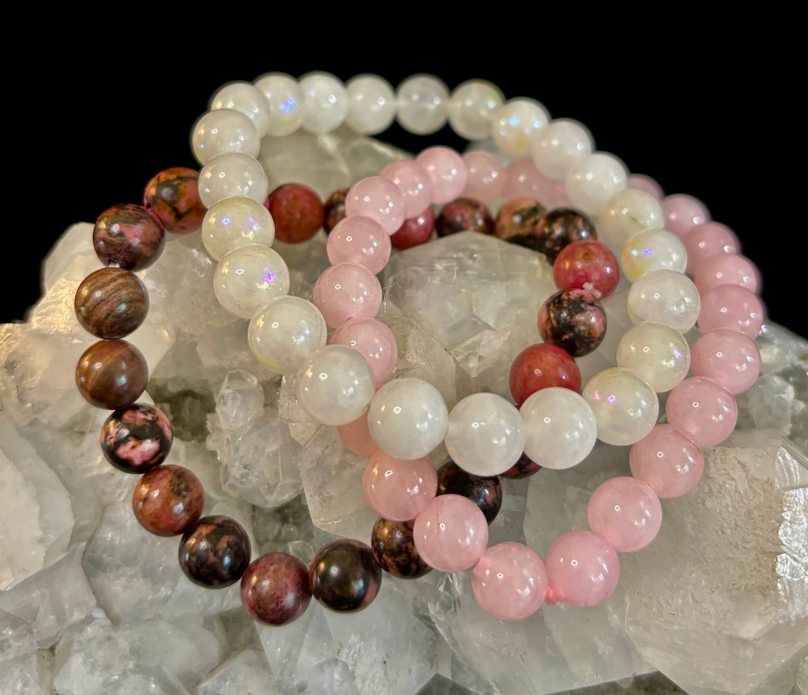 ❤️ Love & Self-Love Intention Bracelet Set | | Wiccan Center