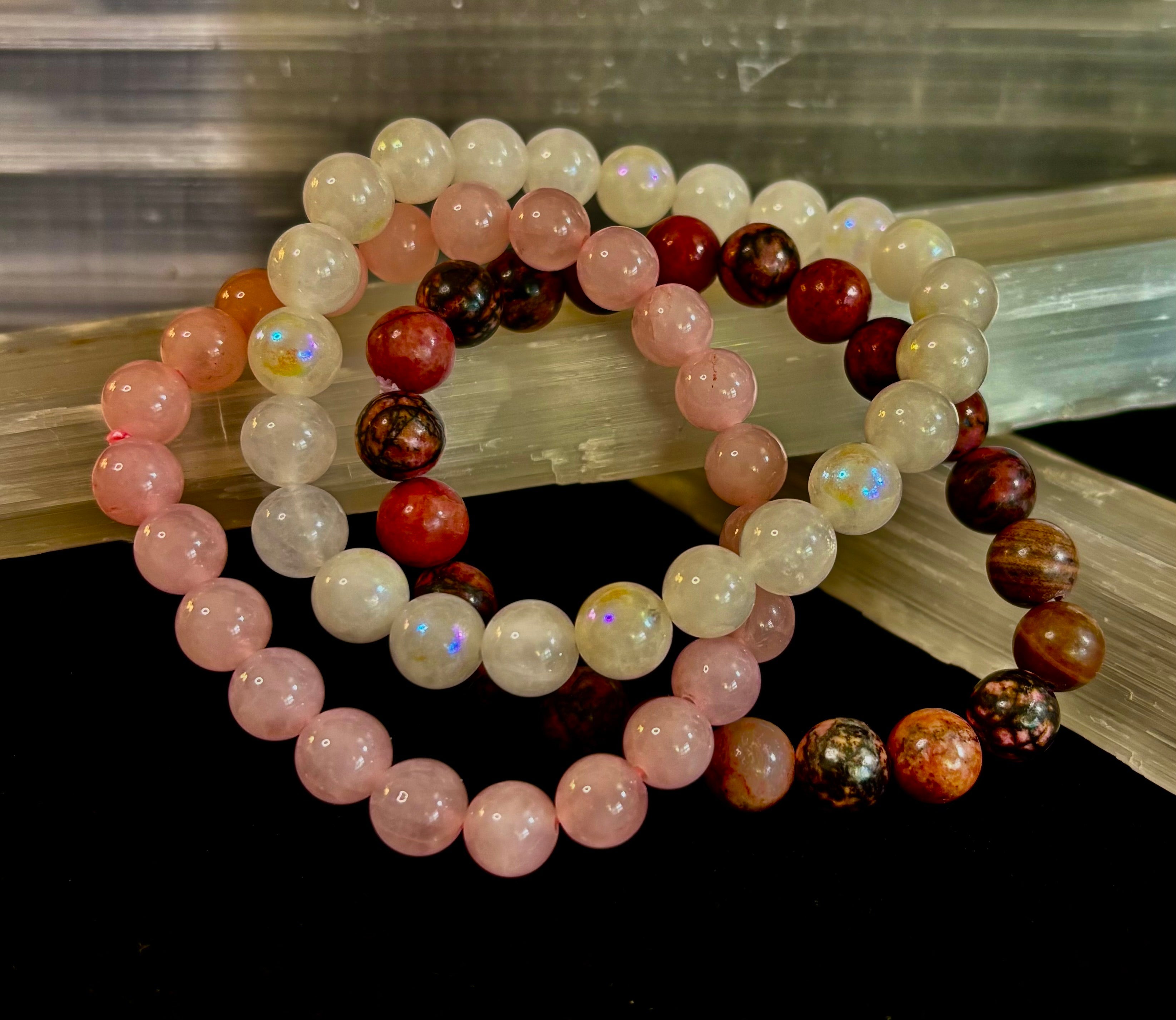 ❤️ Love & Self-Love Intention Bracelet Set | | Wiccan Center
