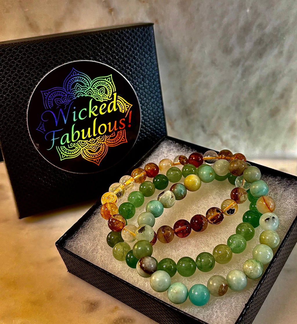 💚 Healing Intention Bracelet Set