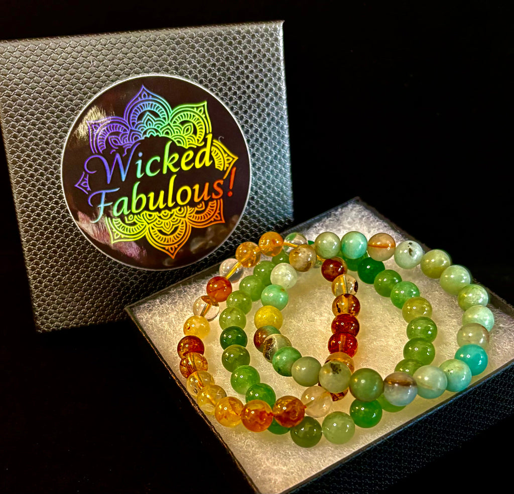 💚 Healing Intention Bracelet Set