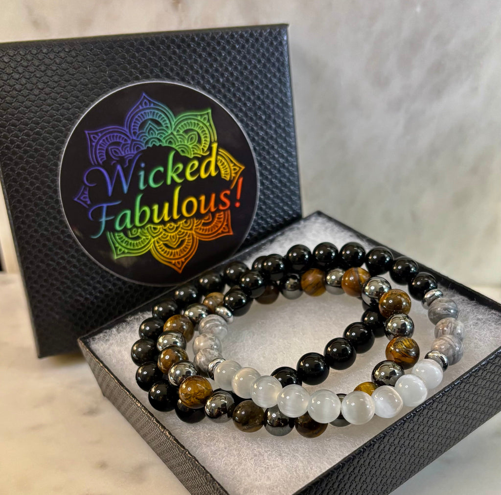 🛡 Protection Intention Bracelet Set