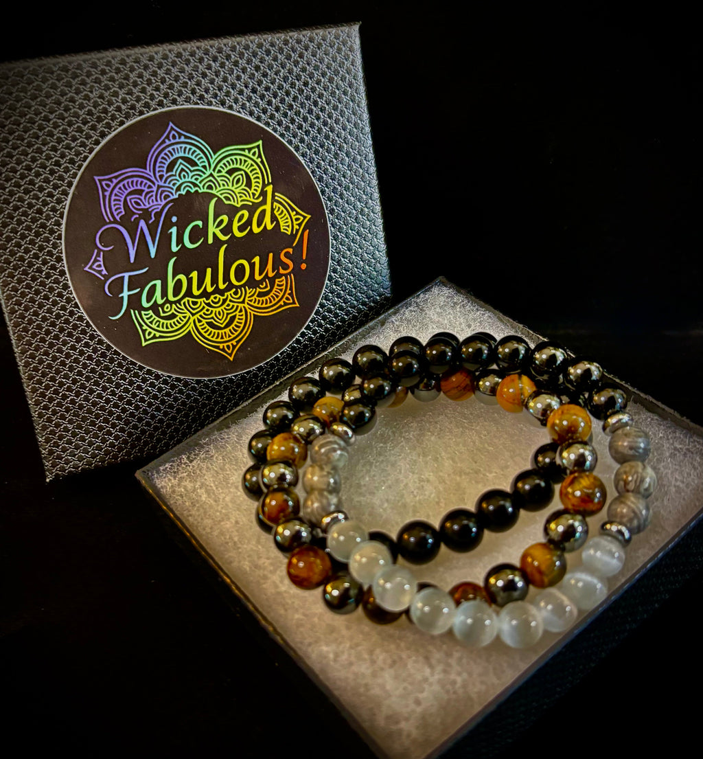 🛡 Protection Intention Bracelet Set