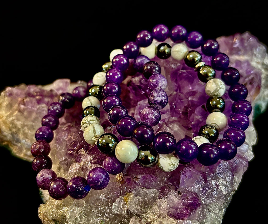 🌙 Peace & Calm Intention Bracelet Set