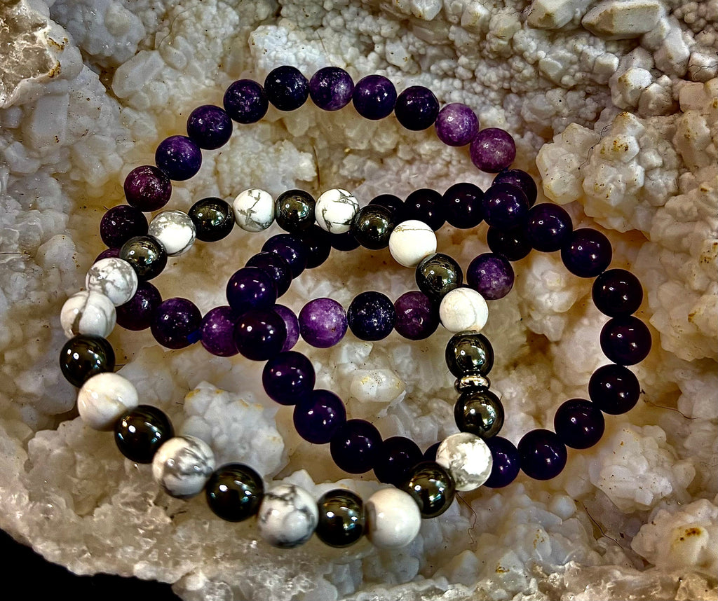 🌙 Peace & Calm Intention Bracelet Set