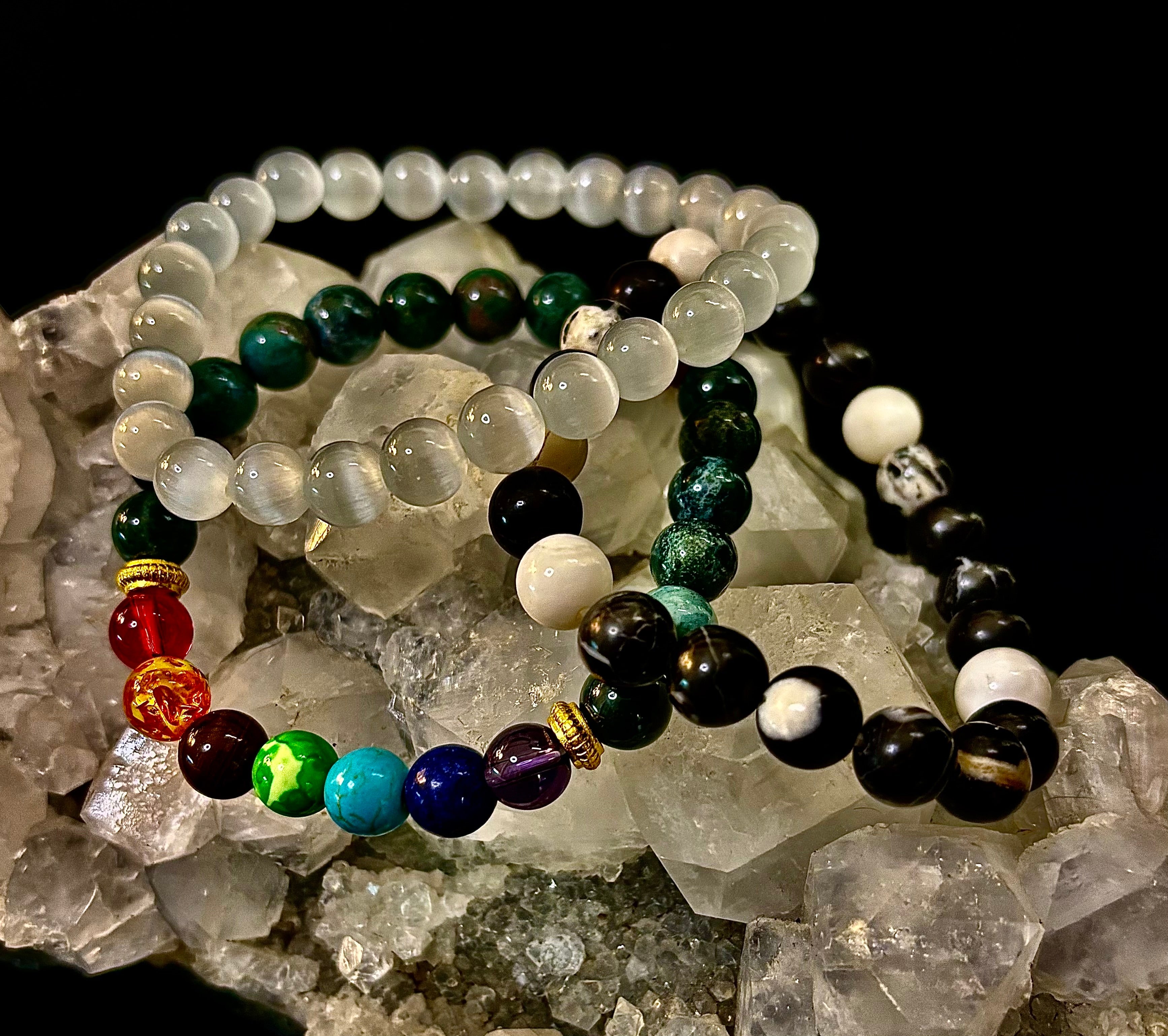 🌈 Balance Intention Bracelet Set