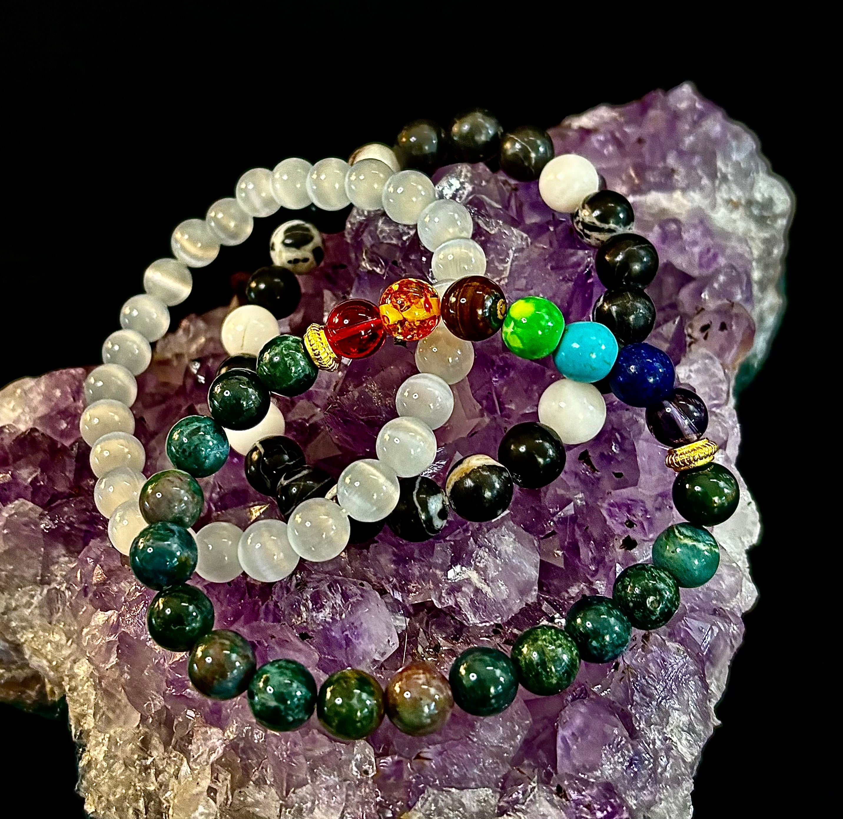 🌈 Balance Intention Bracelet Set