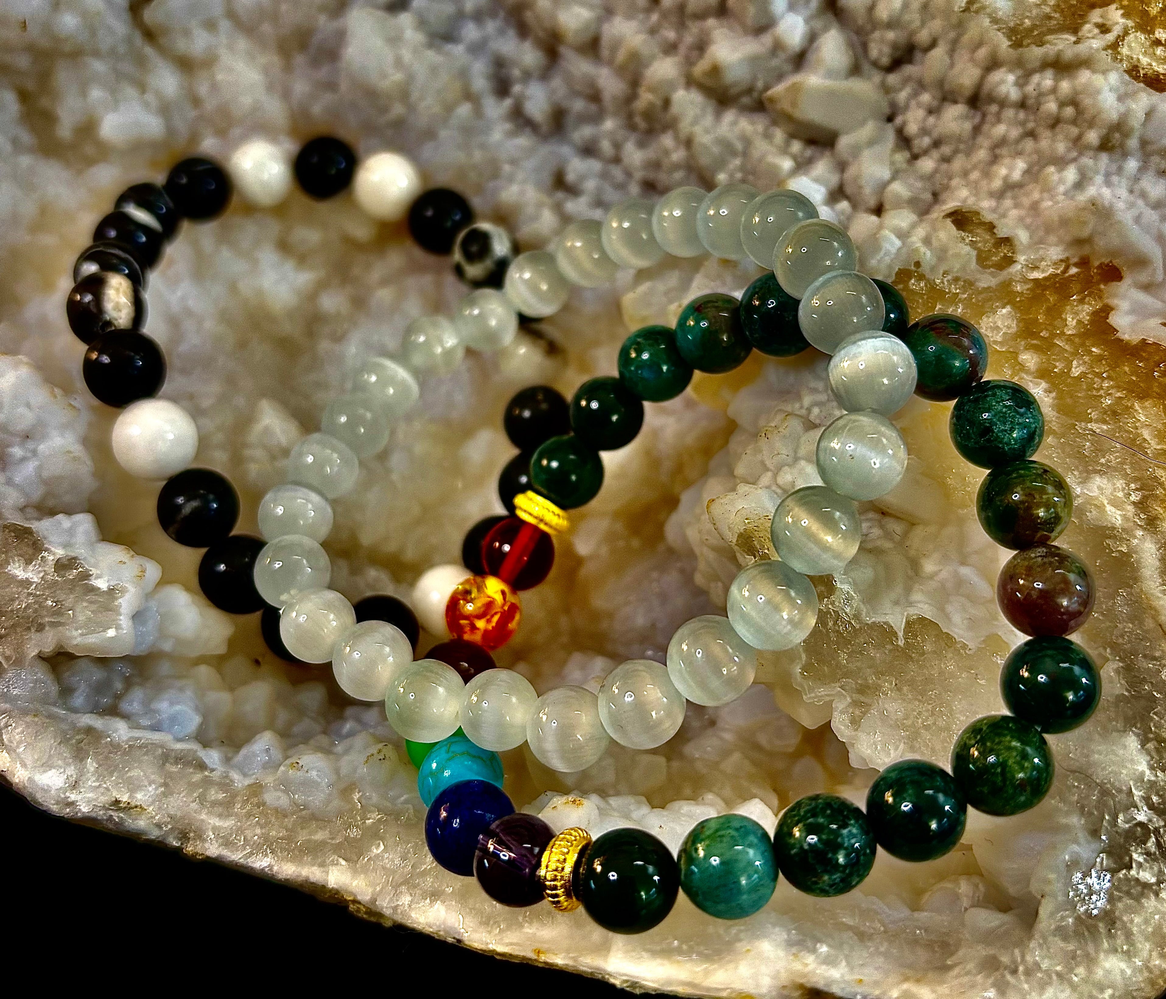 🌈 Balance Intention Bracelet Set