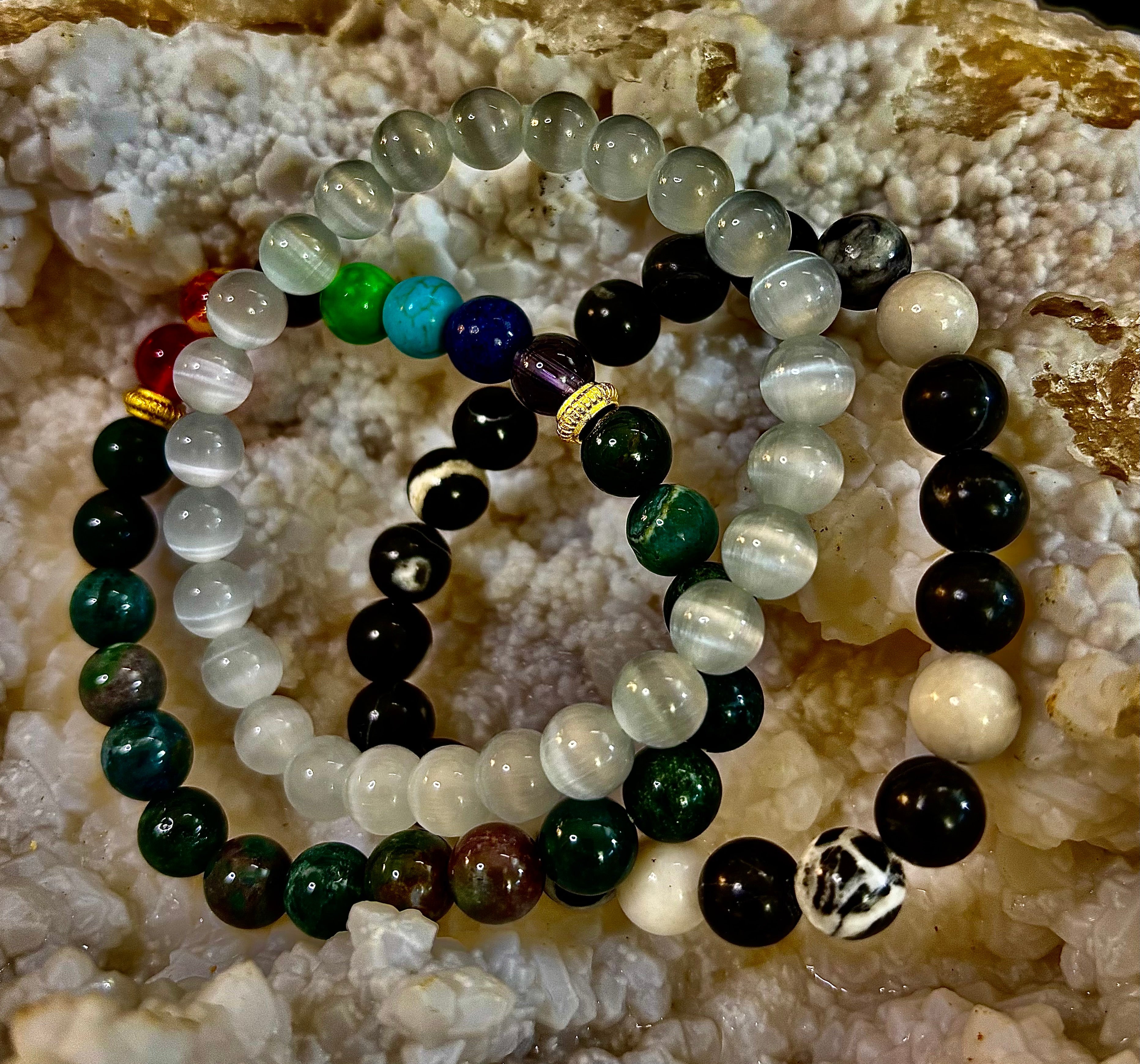 🌈 Balance Intention Bracelet Set