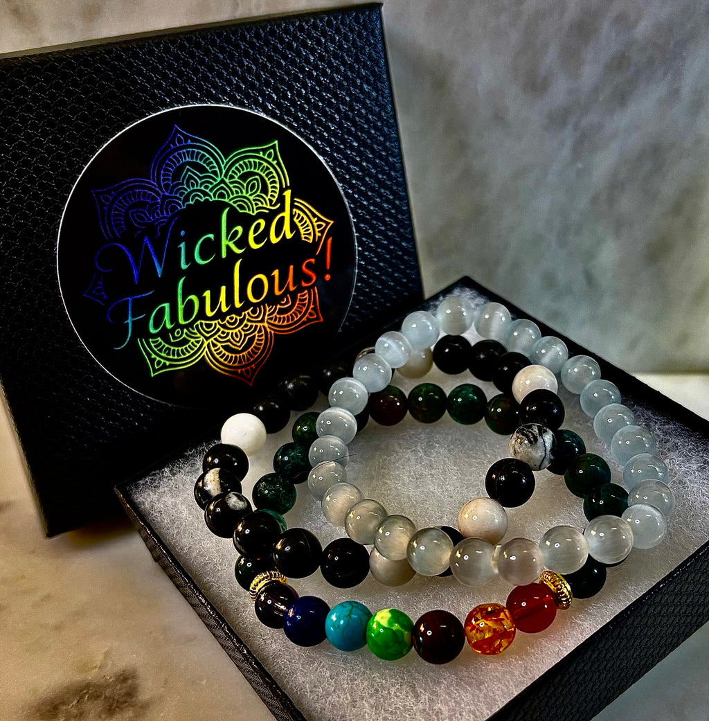 🌈 Balance Intention Bracelet Set