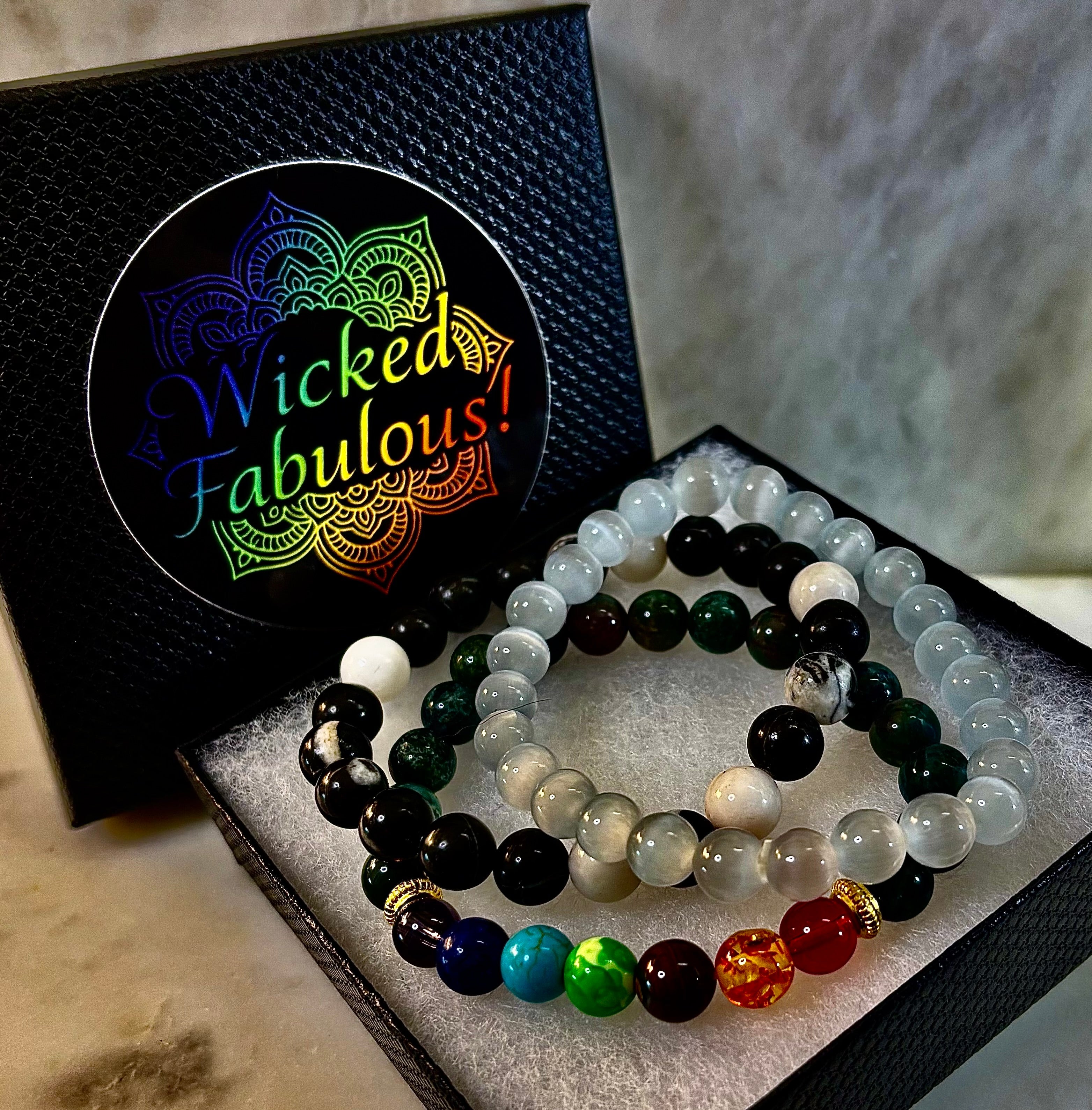 🌈 Balance Intention Bracelet Set