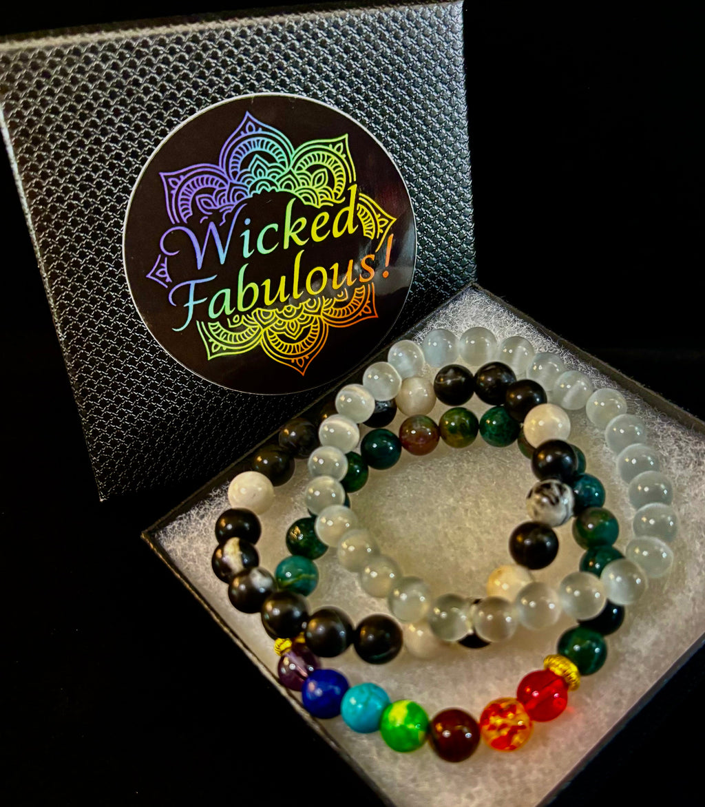 🌈 Balance Intention Bracelet Set