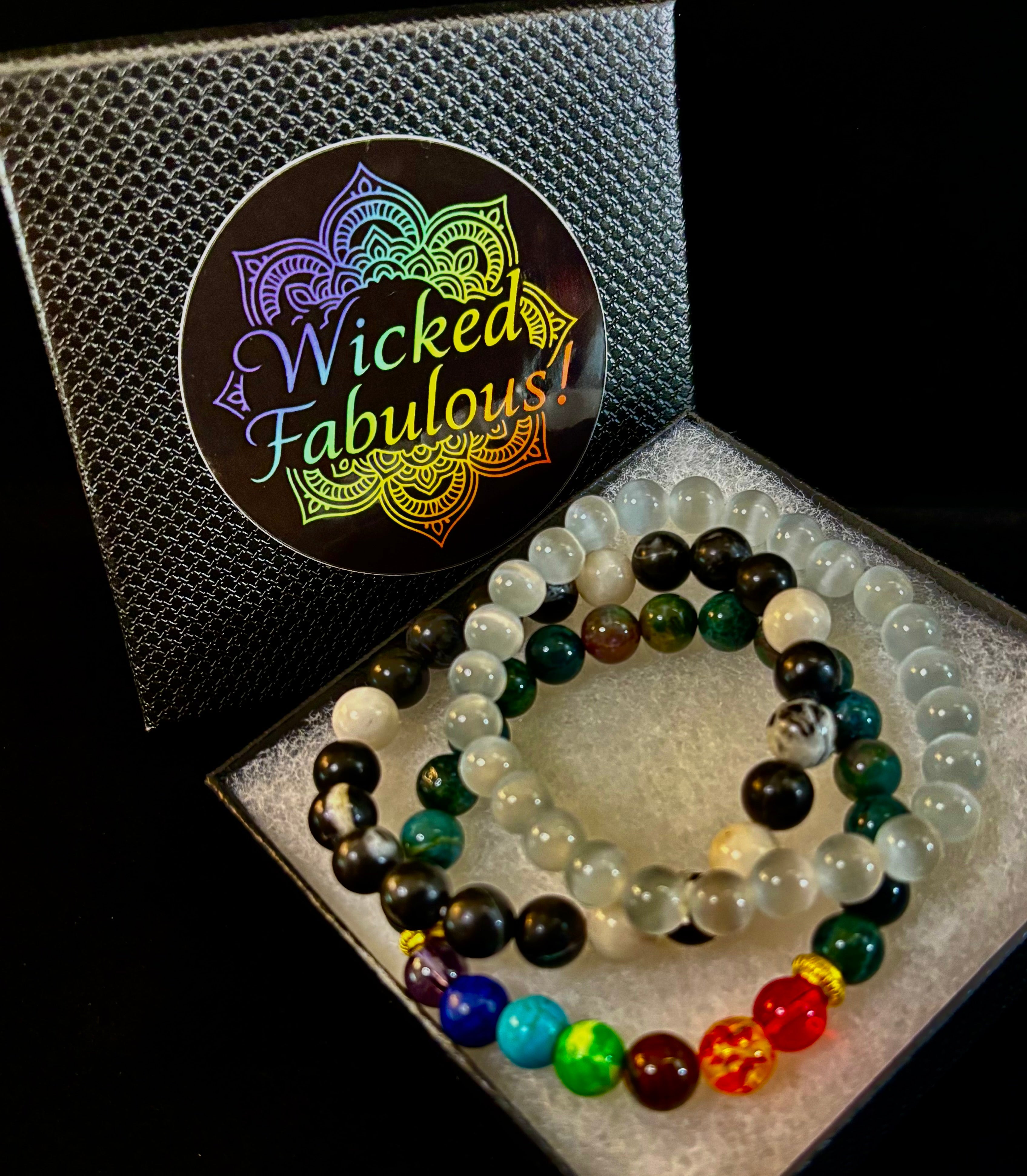 🌈 Balance Intention Bracelet Set