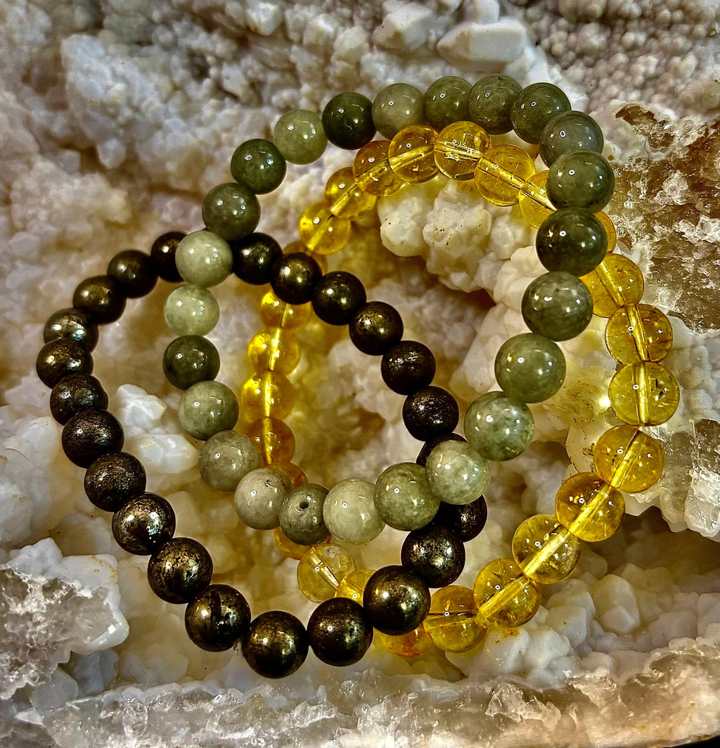 ✨ Abundance & Prosperity Intention Bracelet Set