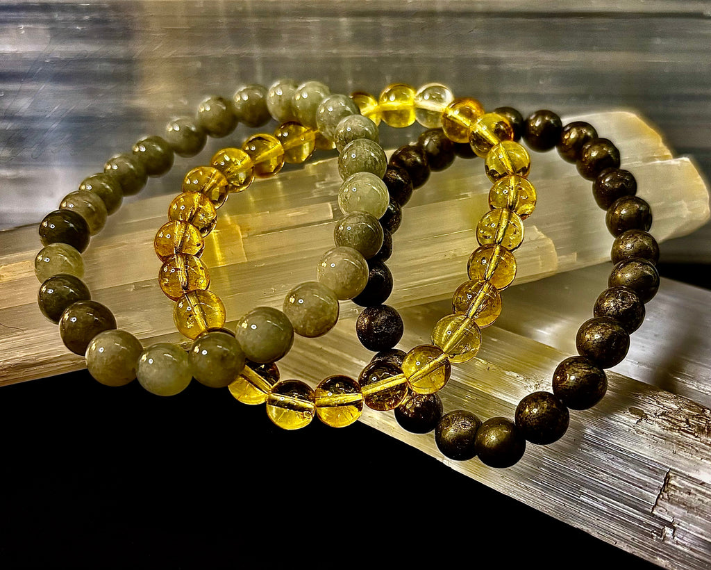✨ Abundance & Prosperity Intention Bracelet Set
