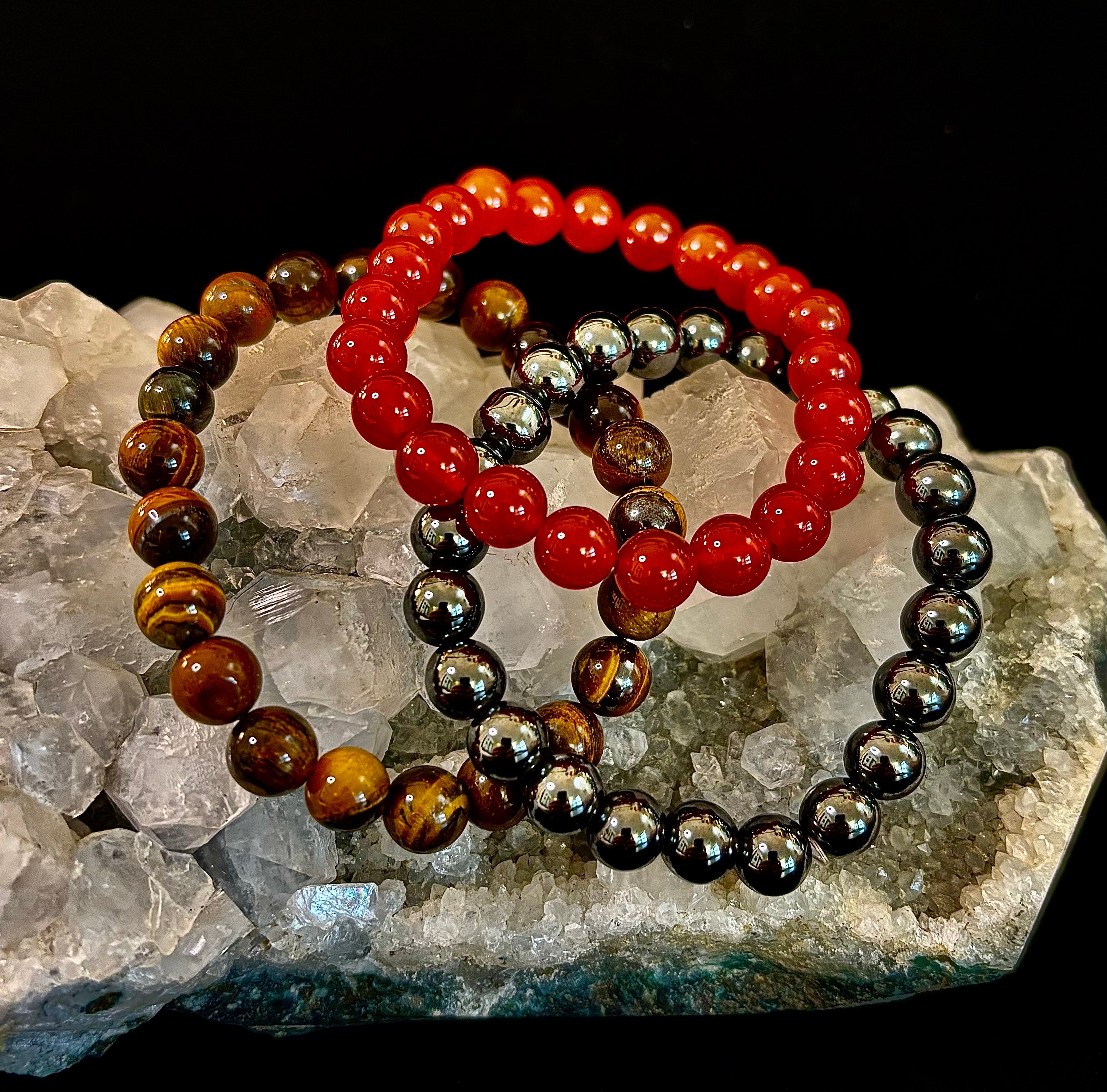 💪 Confidence & Courage Intention Bracelet Set