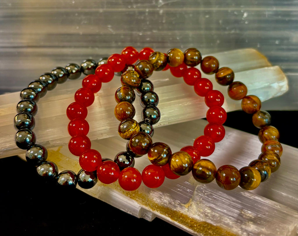 💪 Confidence & Courage Intention Bracelet Set