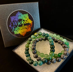 🌱 Growth & New Beginnings Intention Bracelet Set | | Wiccan Center