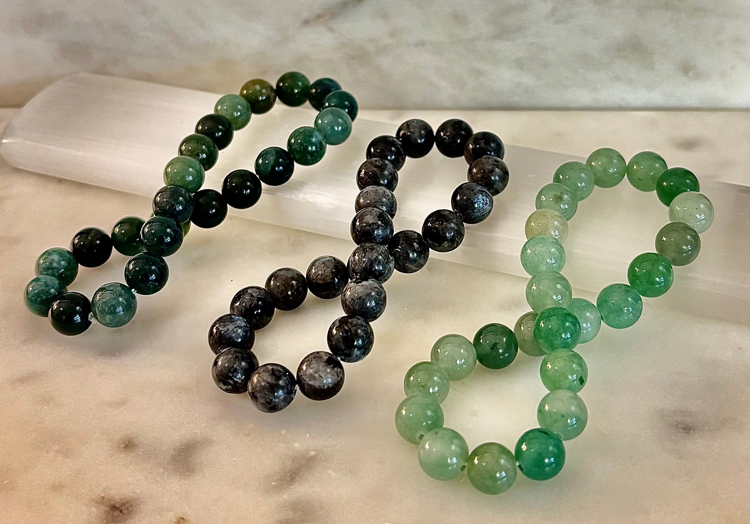 🌱 Growth & New Beginnings Intention Bracelet Set