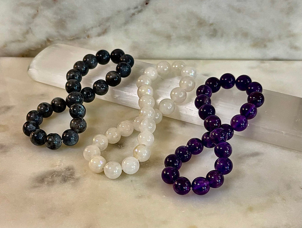 🔮 Intuition & Spiritual Growth Intention Bracelet Set