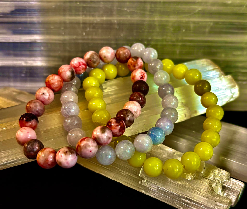 😊 Joy & Positivity Intention Bracelet Set