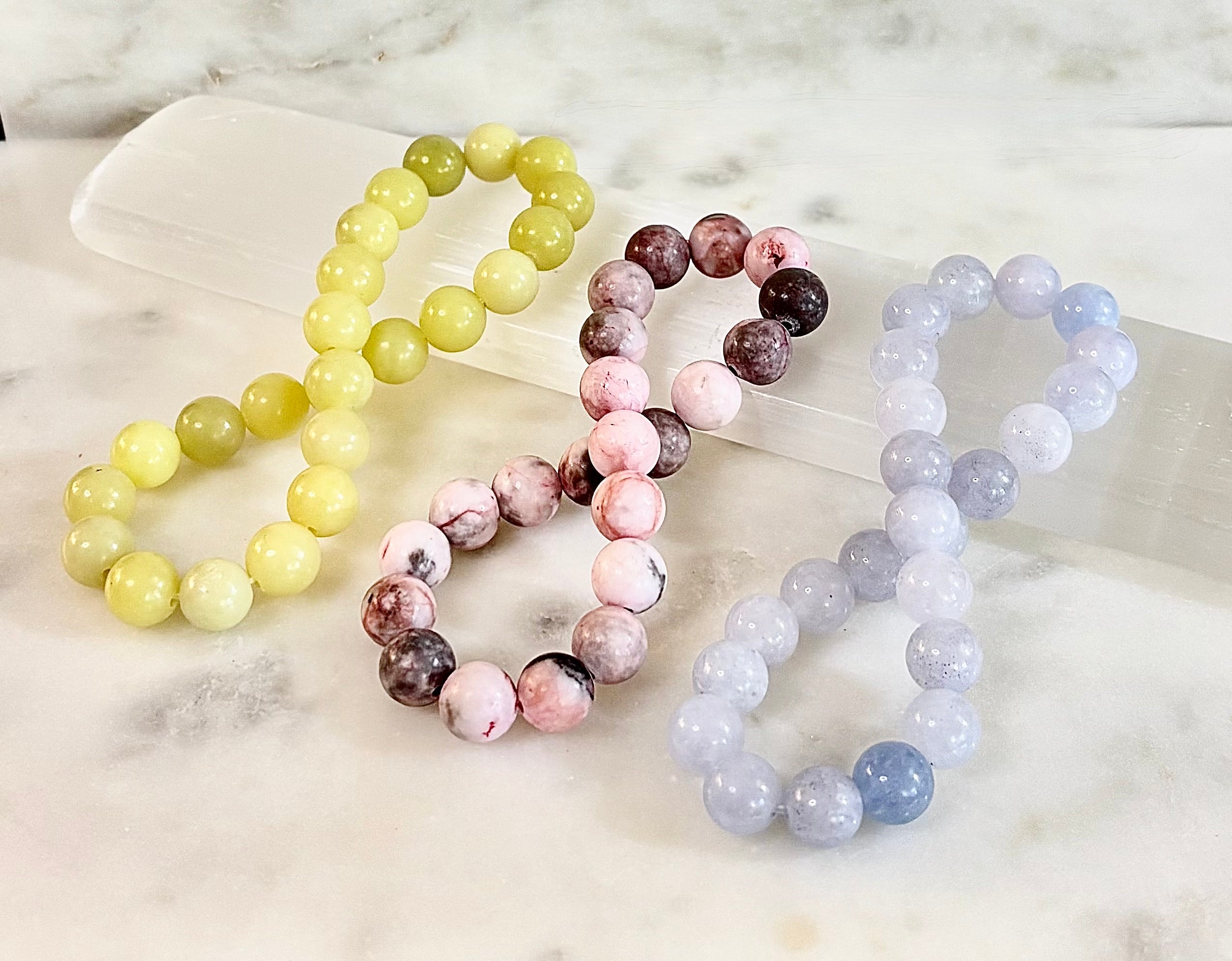 😊 Joy & Positivity Intention Bracelet Set