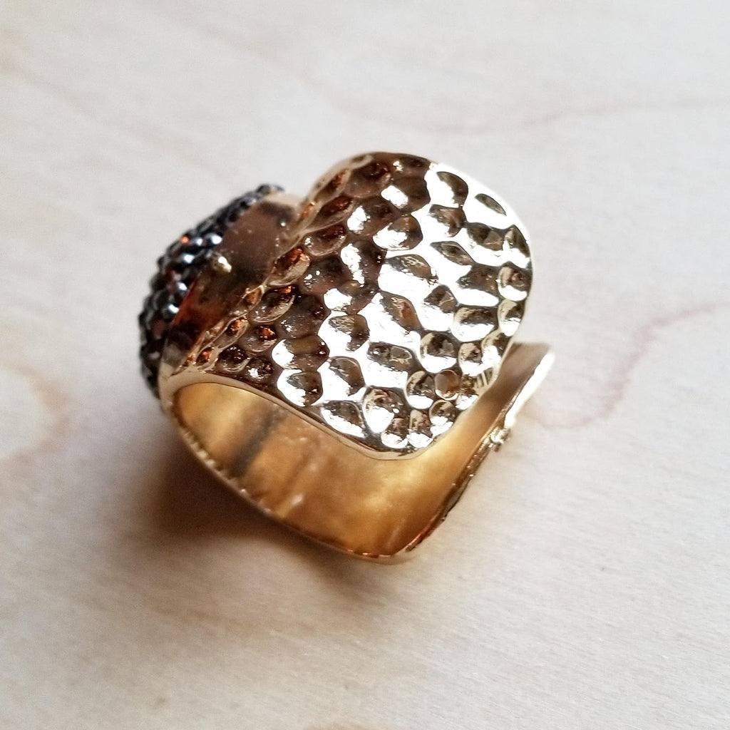 Freshwater Pearl Cuff Statement Ring 012t | Ring | Wiccan Center