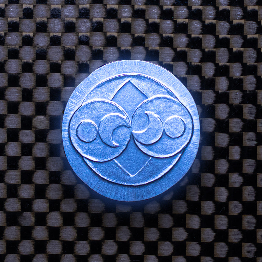 Blue Roswell Coin - Alien Artifact | Artwork | Wiccan Center
