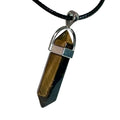 Tiger Eye Bullet Point Necklace | Chains and Necklaces | Wiccan Center