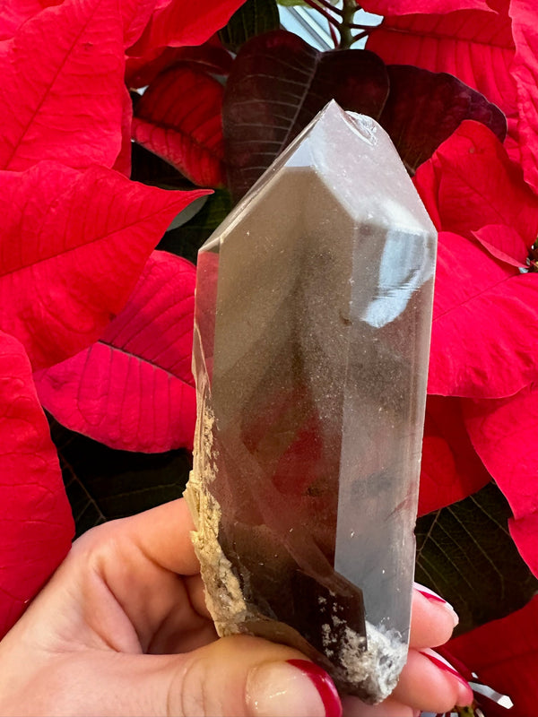 Lodalite Included Smoky Quartz with Phantoms 340g | Minerals | Wiccan Center