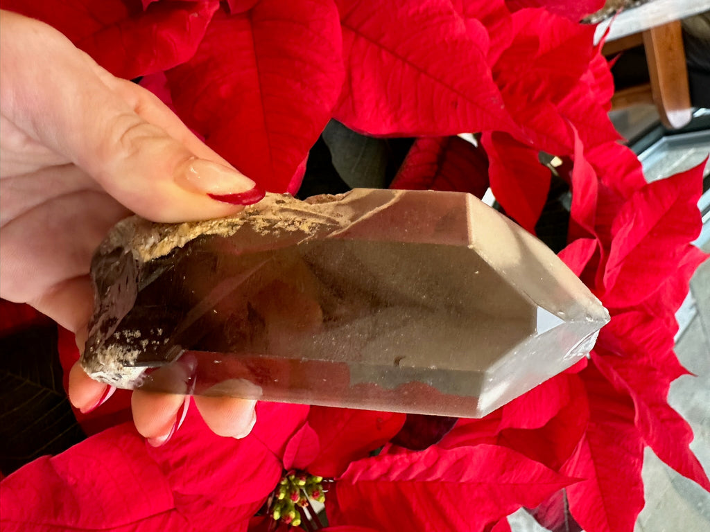 Lodalite Included Smoky Quartz with Phantoms 340g | Minerals | Wiccan Center