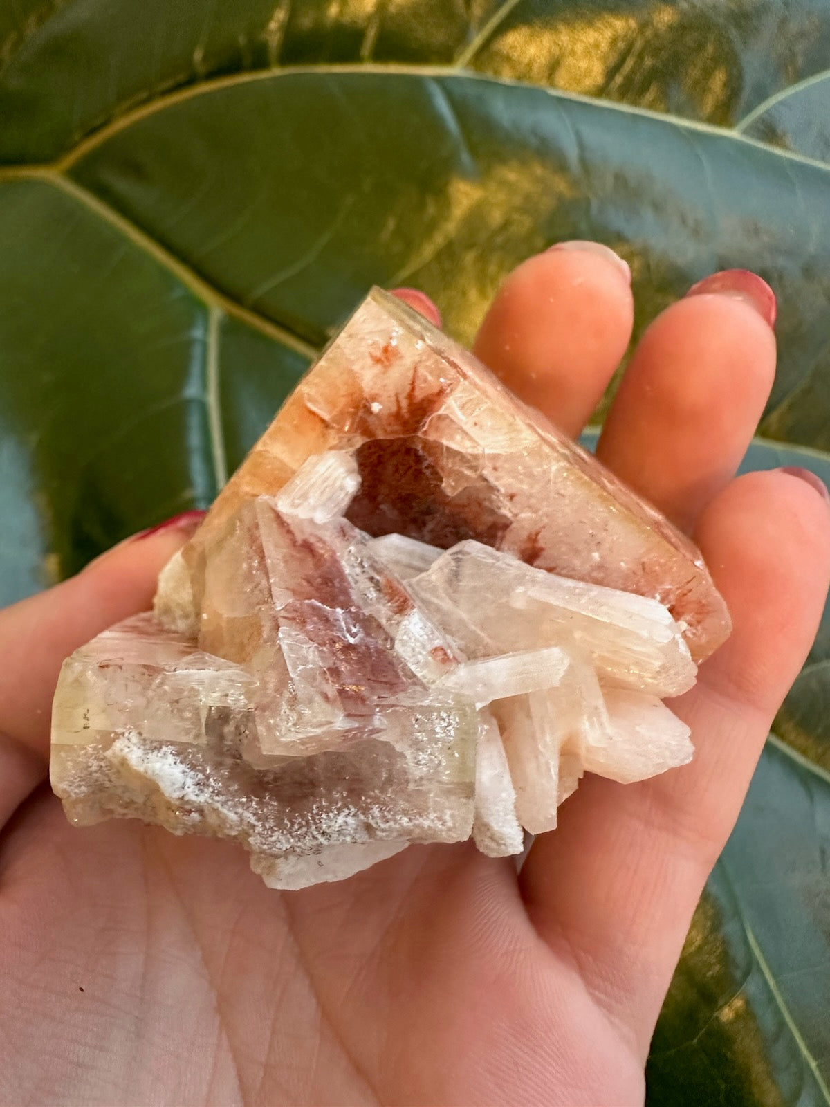 Red Apophyllite Cube (Sm) | Minerals | Wiccan Center