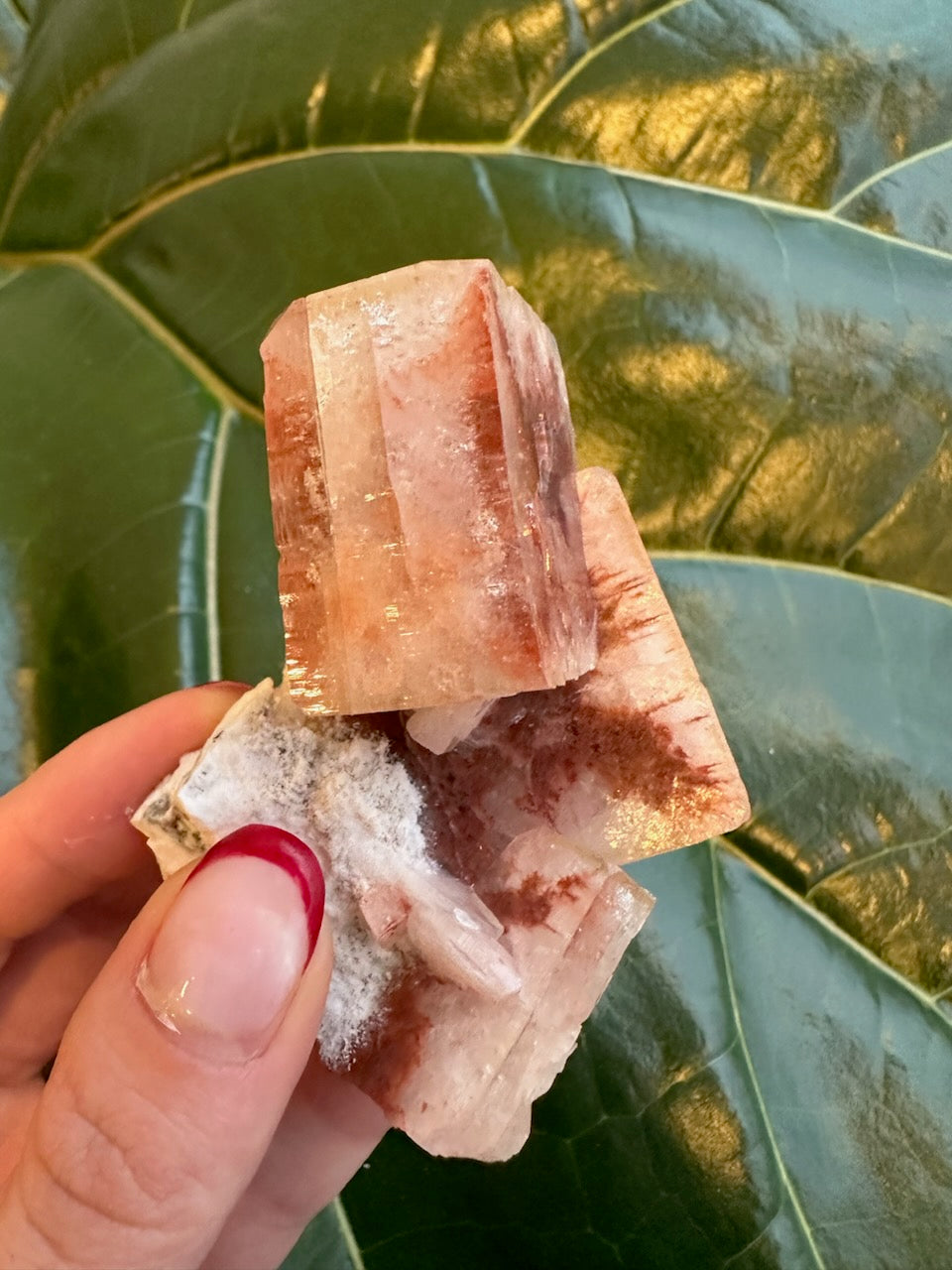 Red Apophyllite Cube (Sm) | Minerals | Wiccan Center