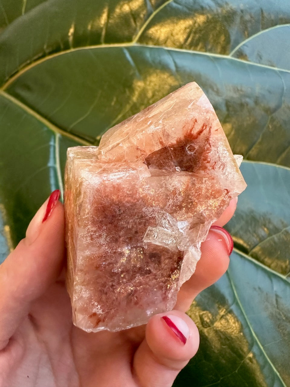 Red Apophyllite Cube (Sm) | Minerals | Wiccan Center