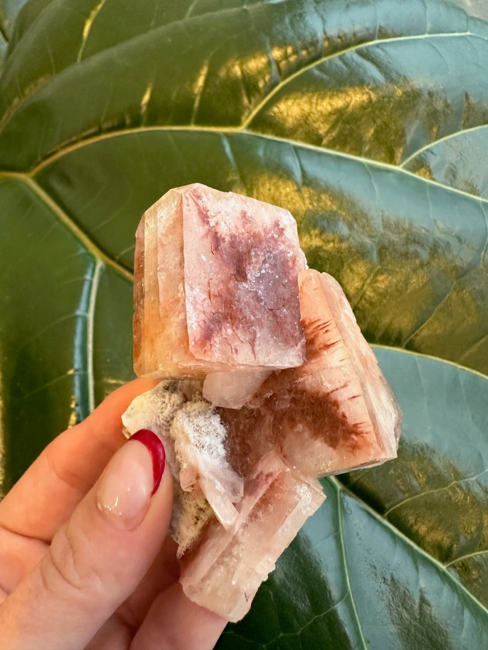 Red Apophyllite Cube (Sm) | Minerals | Wiccan Center
