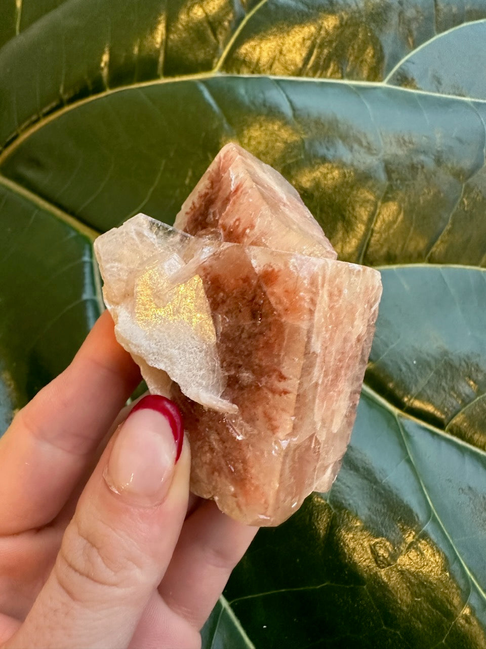 Red Apophyllite Cube (Sm) | Minerals | Wiccan Center