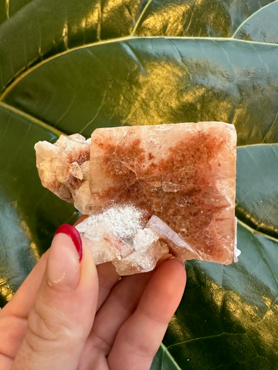 Red Apophyllite Cube (Sm) | Minerals | Wiccan Center