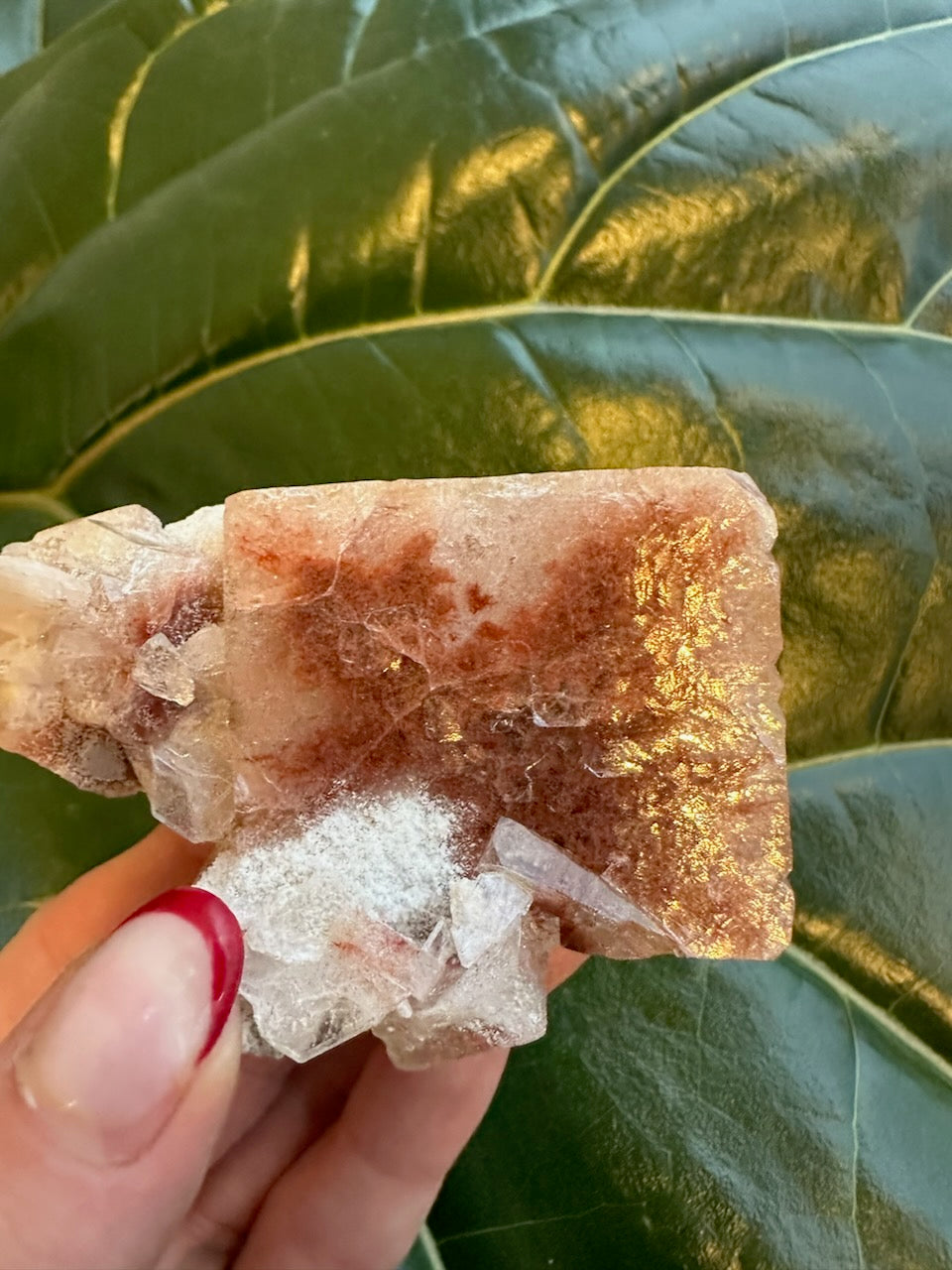 Red Apophyllite Cube (Sm) | Minerals | Wiccan Center