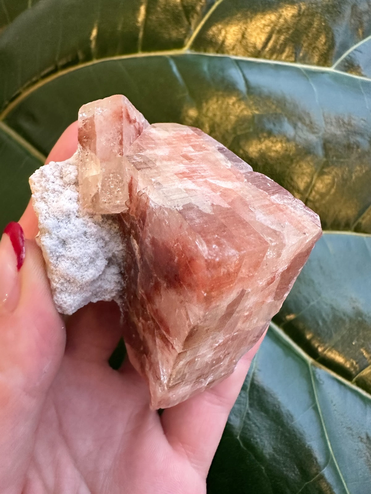 Red Apophyllite Cube (Sm) | Minerals | Wiccan Center