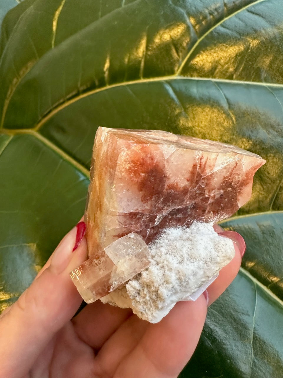 Red Apophyllite Cube (Sm) | Minerals | Wiccan Center