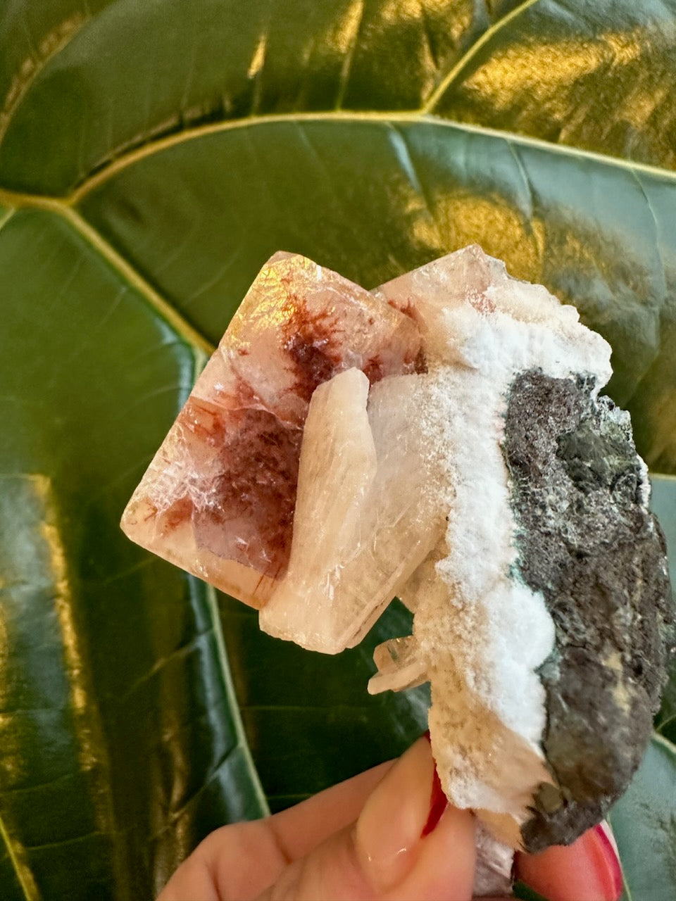 Red Apophyllite Cube (Sm) | Minerals | Wiccan Center