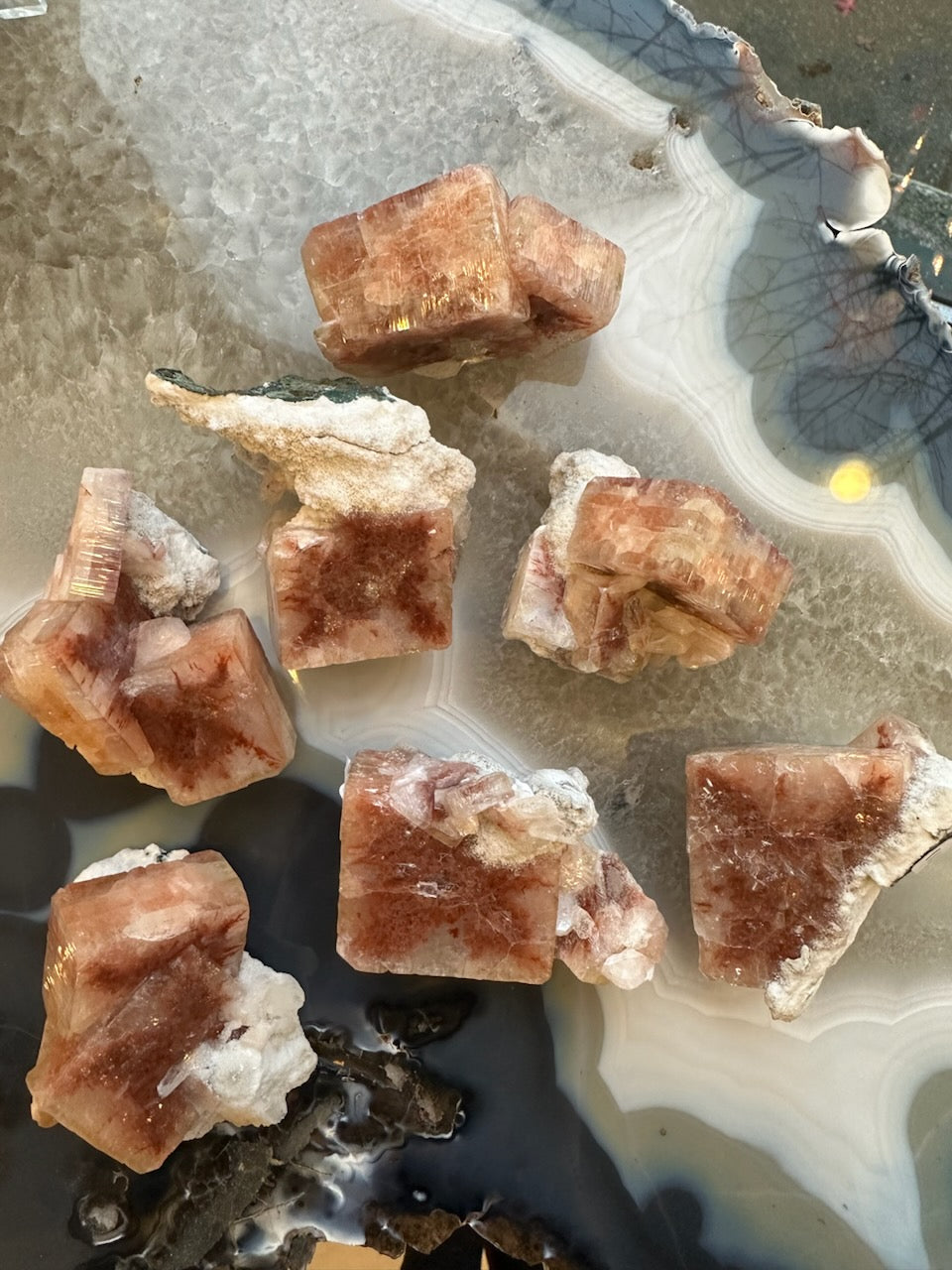 Red Apophyllite Cube (Sm) | Minerals | Wiccan Center