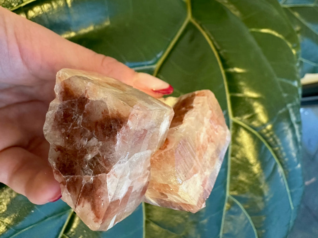 Red Apophyllite Cube (Md) from Pune, India | Minerals | Wiccan Center