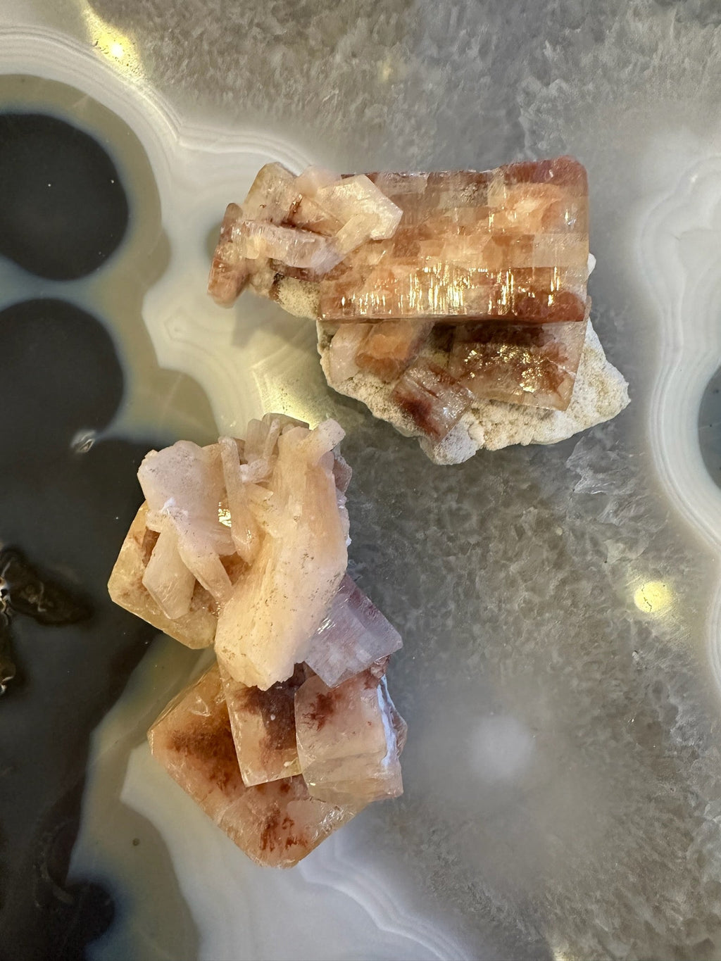 Red Apophyllite Cube on Matrix (Lg) | Minerals | Wiccan Center