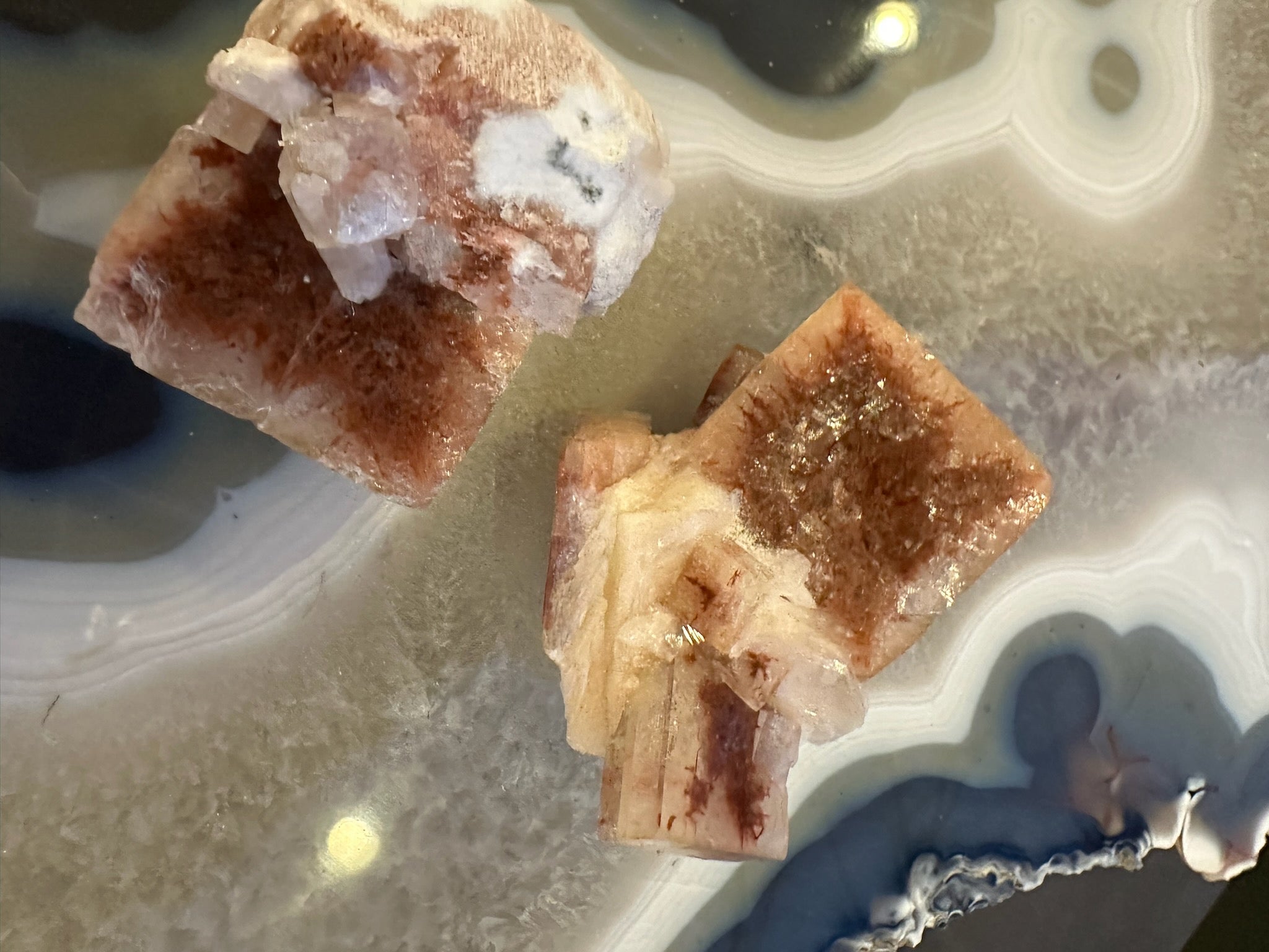 Red Apophyllite Cube (XL) from Pune, India | Minerals | Wiccan Center