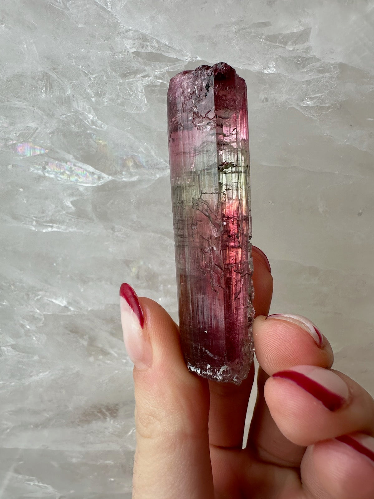 Watermelon Tourmaline from Brazil | Minerals | Wiccan Center