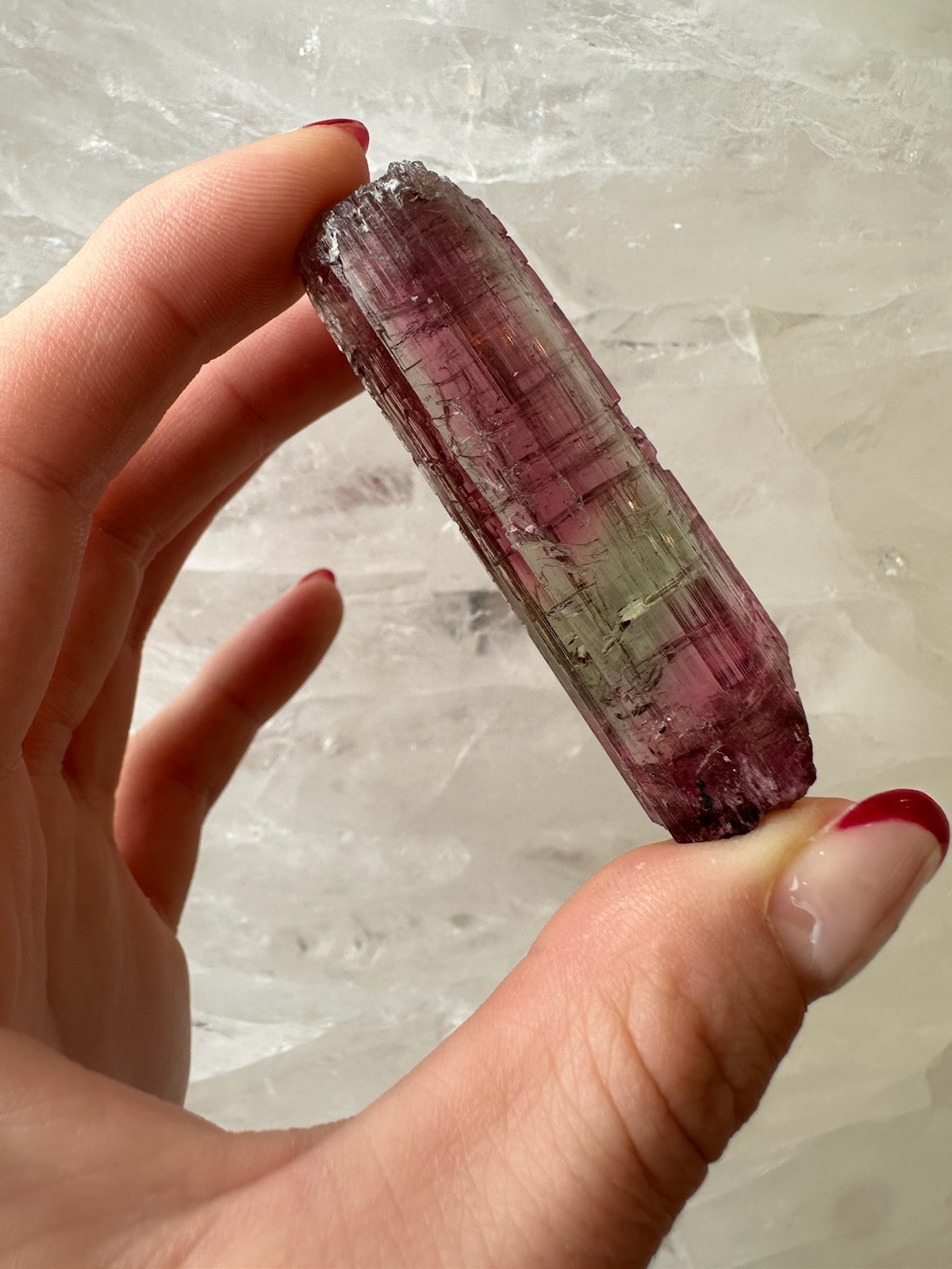 Watermelon Tourmaline from Brazil | Minerals | Wiccan Center